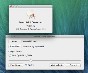 Midi to smf converter download for mac